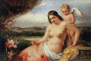 William Edward frost R.A., Venus and Cupid